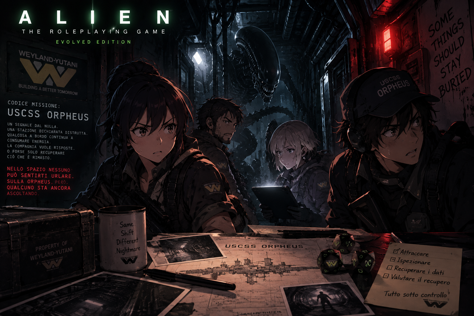Sessione di Alien GDR Evolved Edition