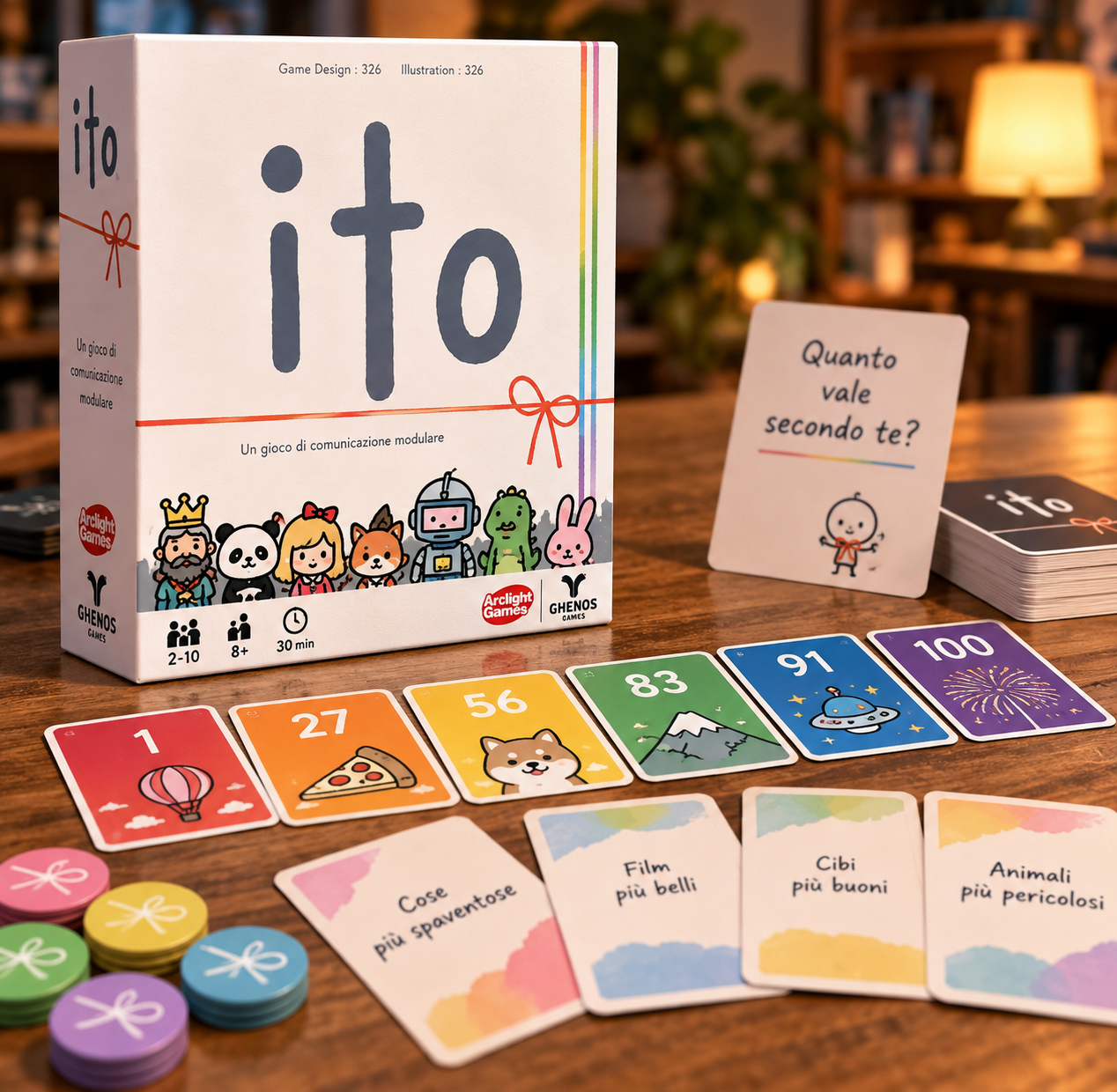Gioco da tavolo cooperativo Ito