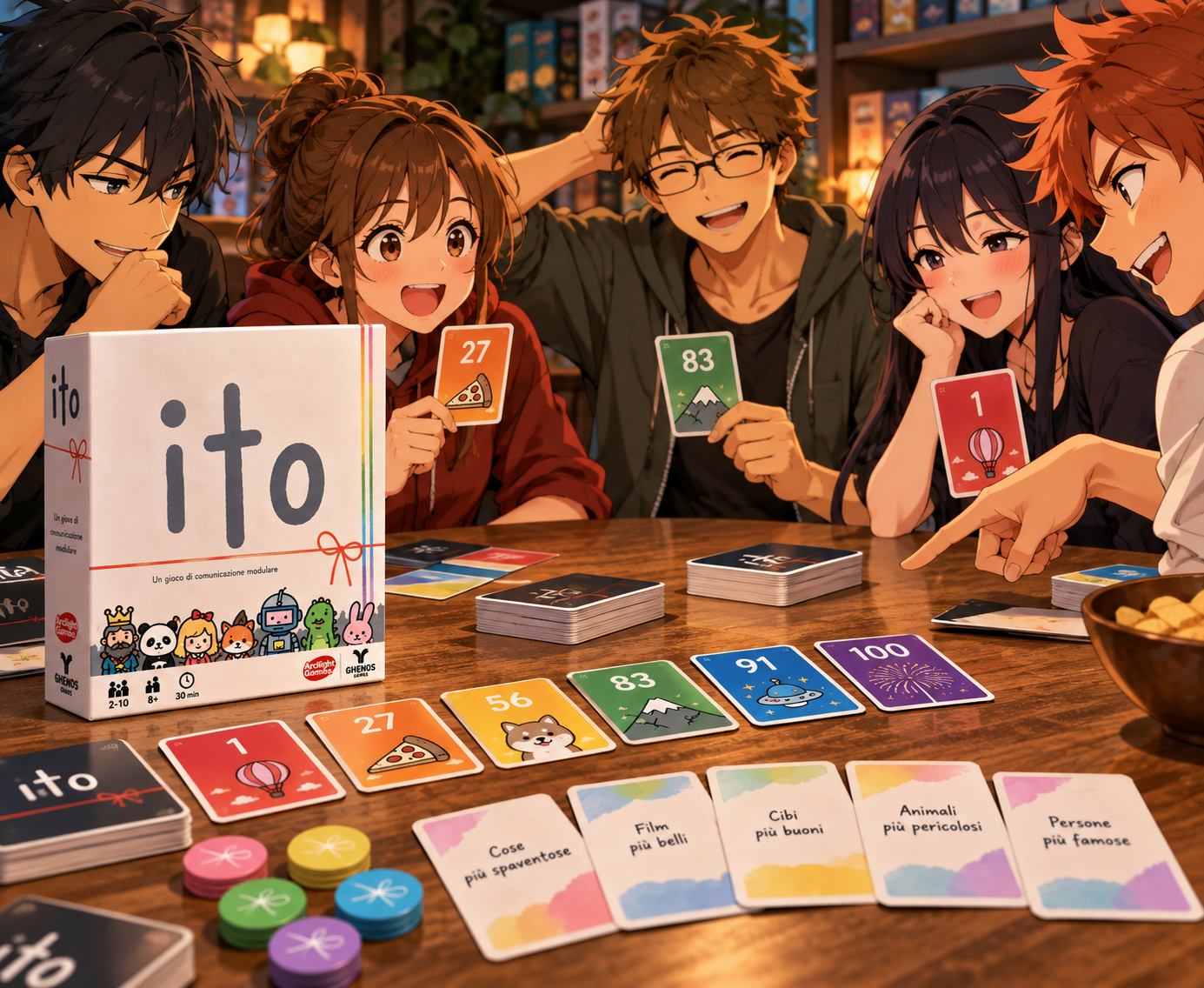 Partita al gioco cooperativo Ito
