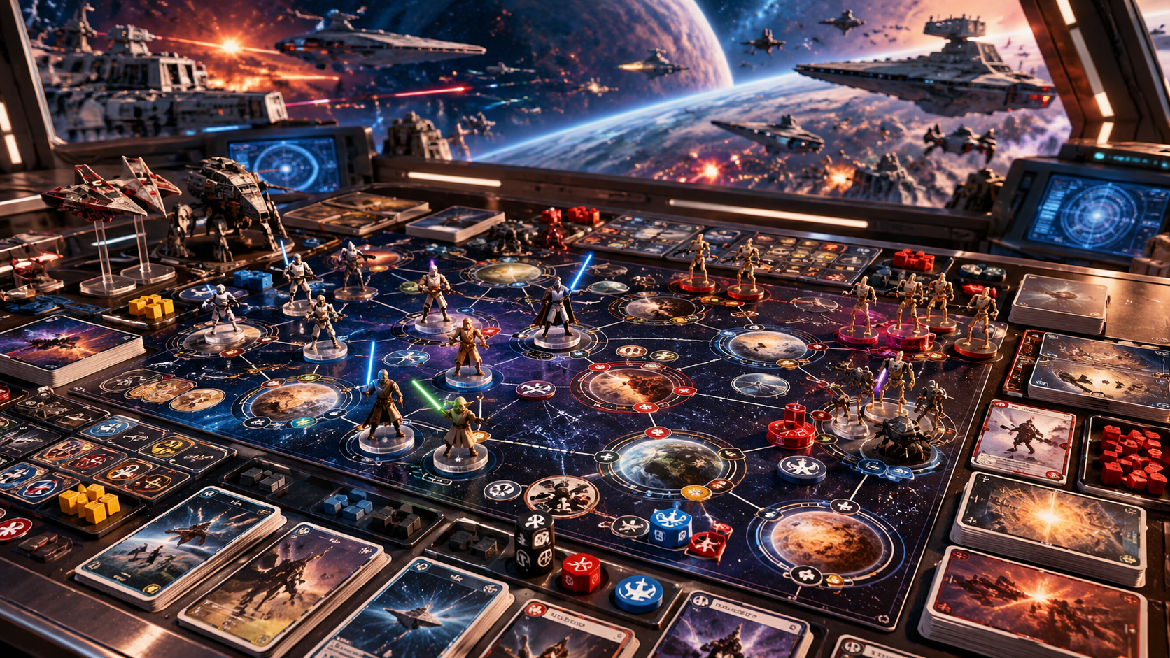 Star Wars The Clone Wars gioco da tavolo cooperativo