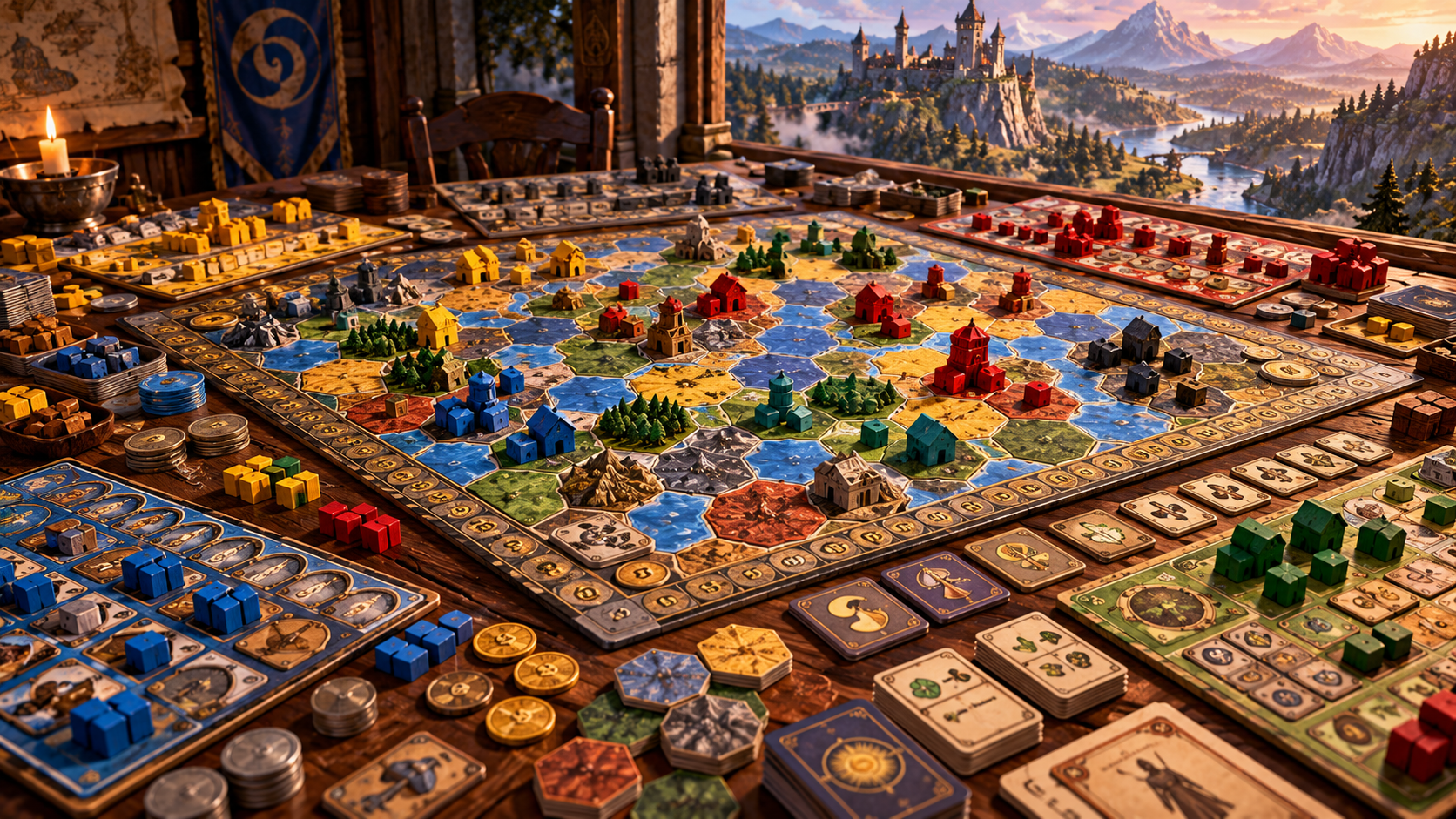 Gioco da tavolo strategico Terra Mystica