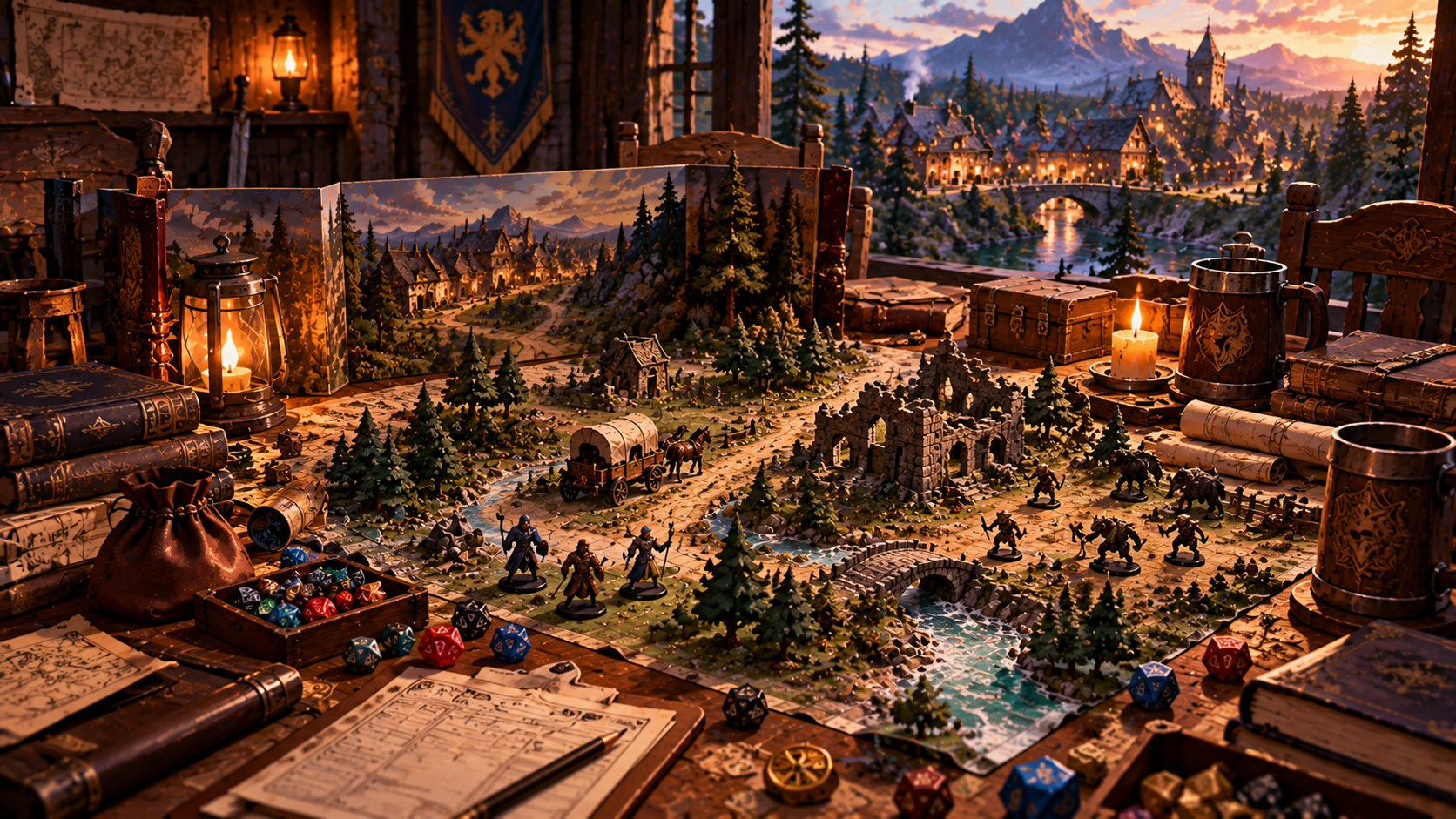 La compagnia TPK Ombre su Phandalin avventura Dungeons and Dragons