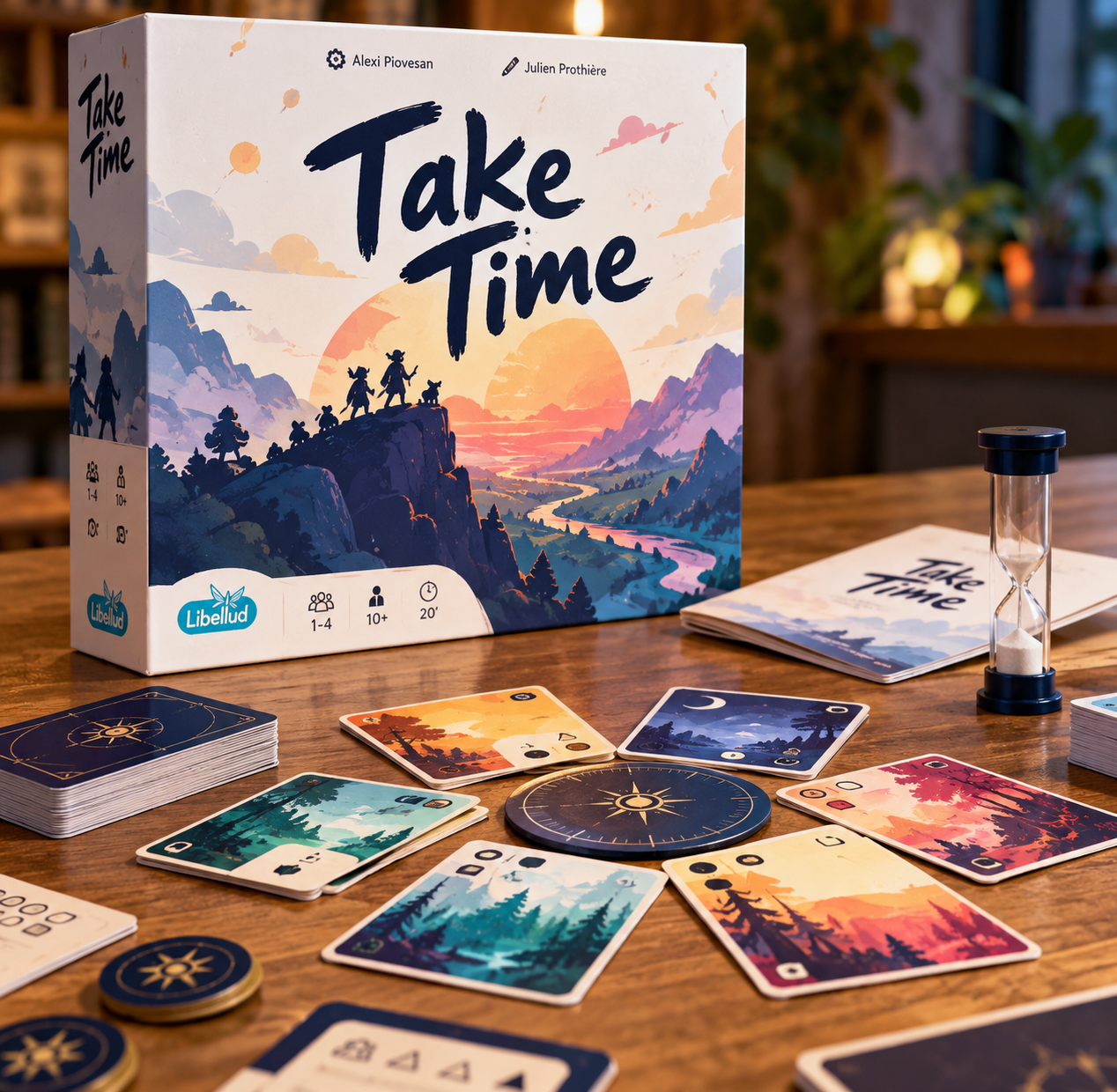 Immagine del gioco da tavolo cooperativo Take Time